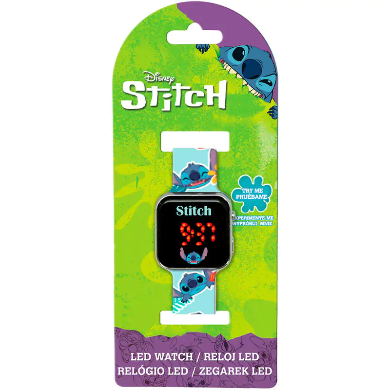 Disney Stitch LED-Armbanduhr termékfotó