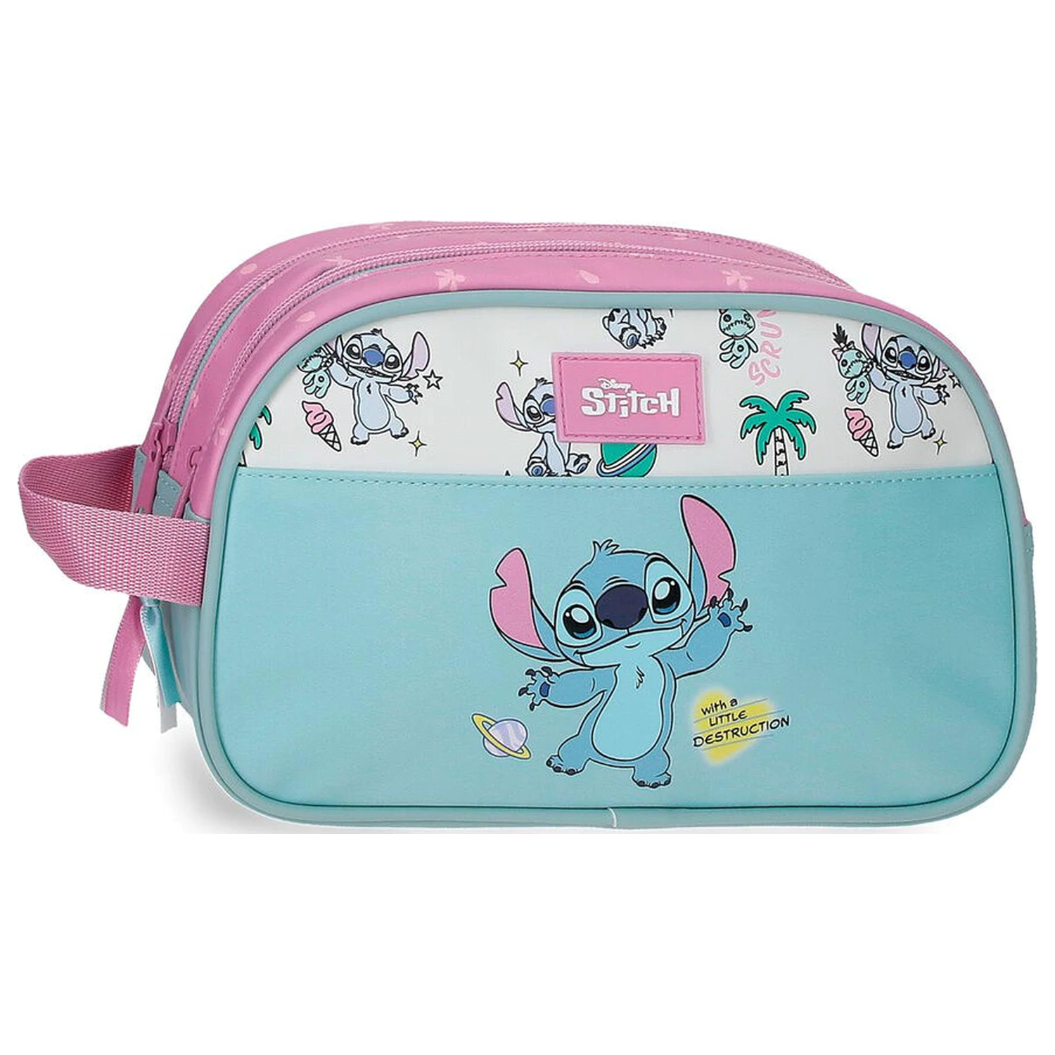 Disney Stitch Kleine Zerstörung anpassbarer Schminkkoffer Produktfoto