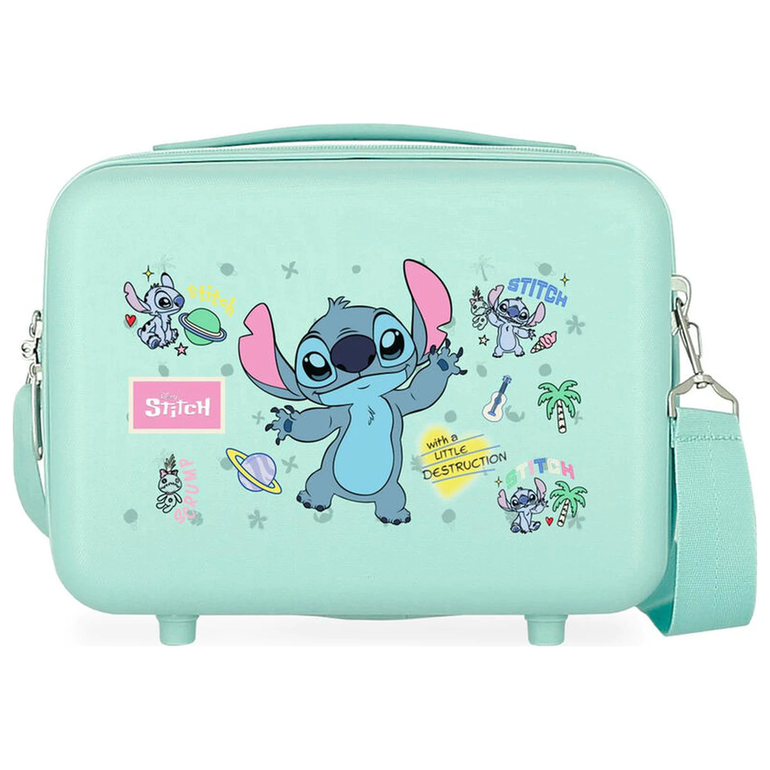 Disney Stitch Little Destrution ABS anpassbarer Beauty Case 29 cm Produktfoto