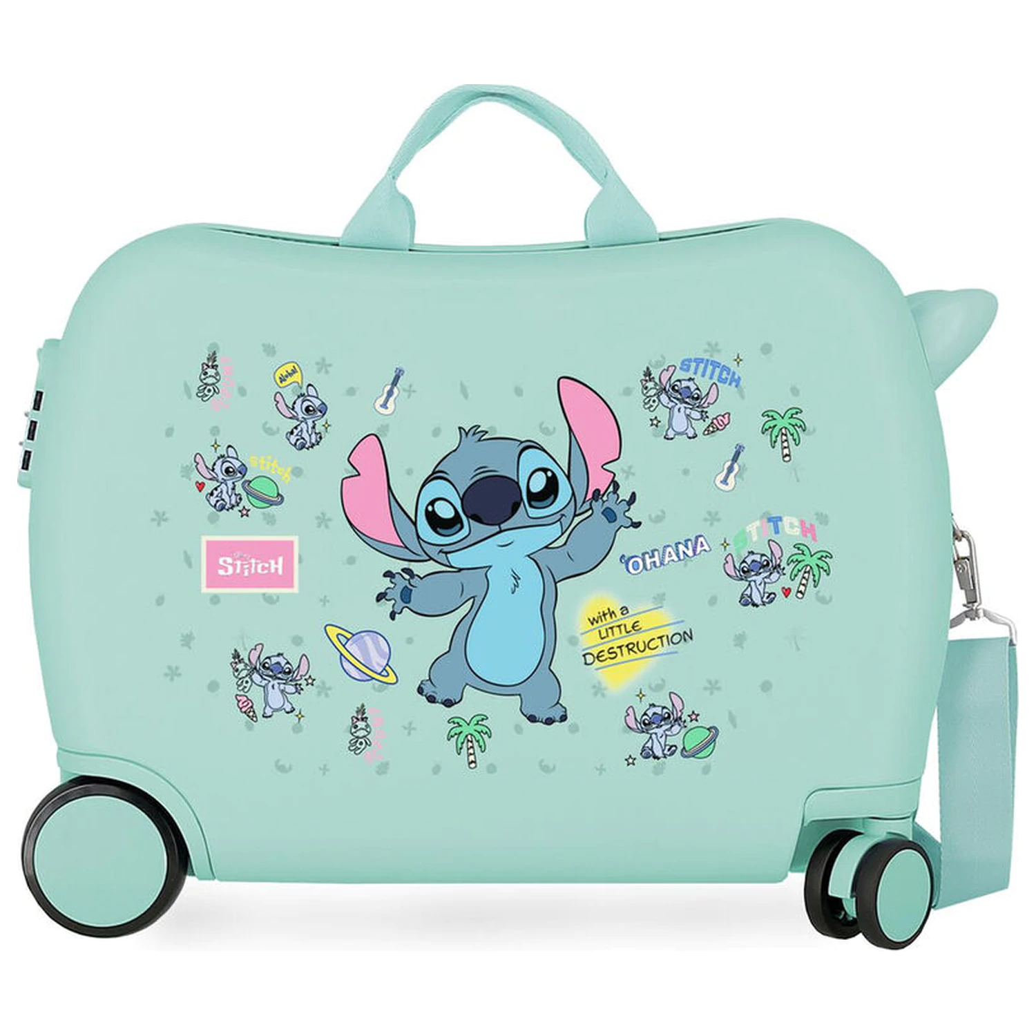 Disney Stitch Little Destruction ABS trolley Koffer 50 cm Produktfoto