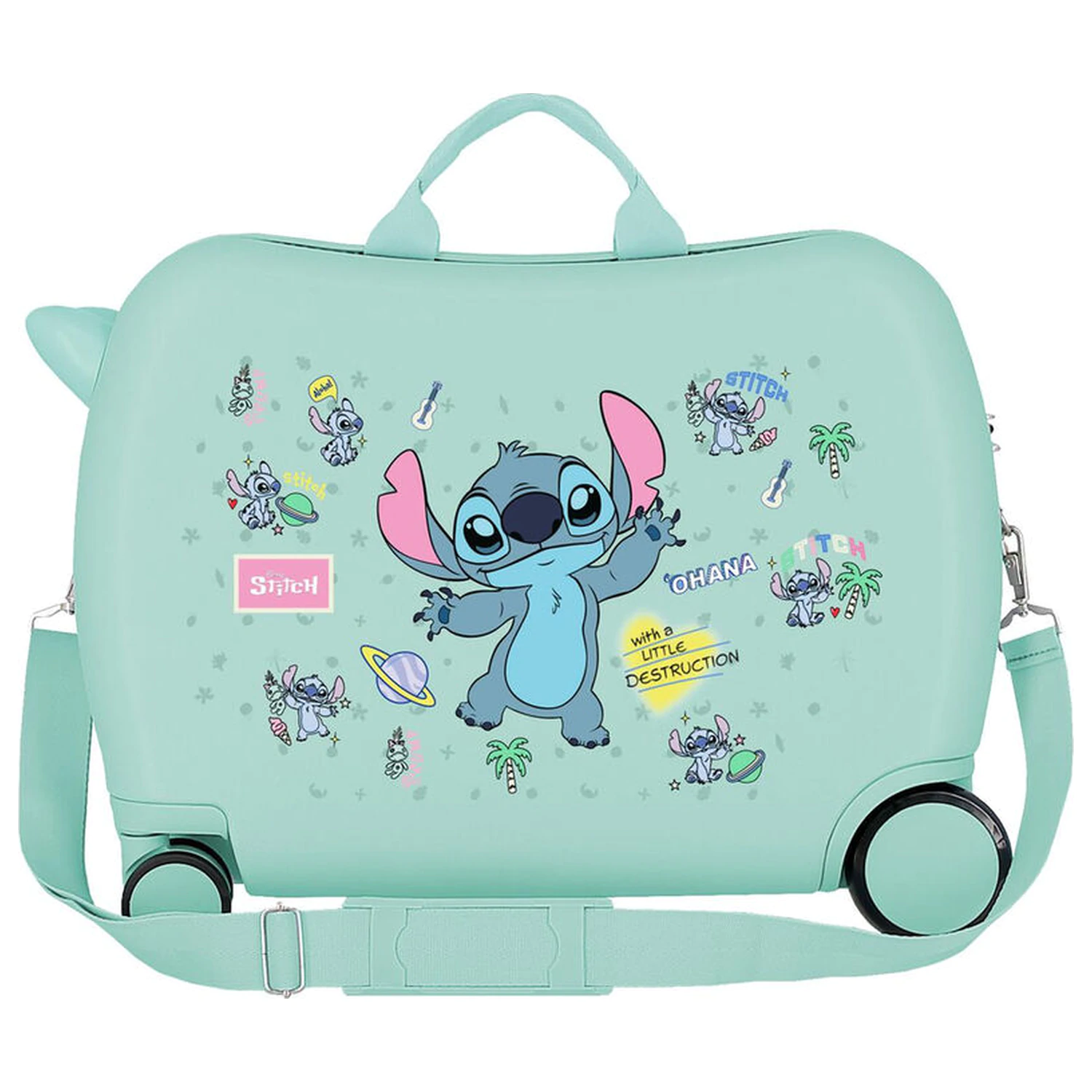 Disney Stitch Little Destruction ABS trolley Koffer 50 cm Produktfoto