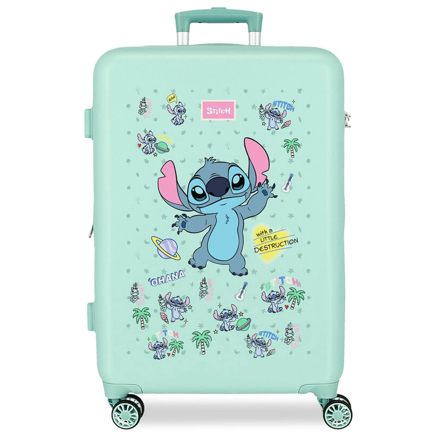 Disney Stitch Little Destruction ABS Trolley Koffer 65cm Produktfoto