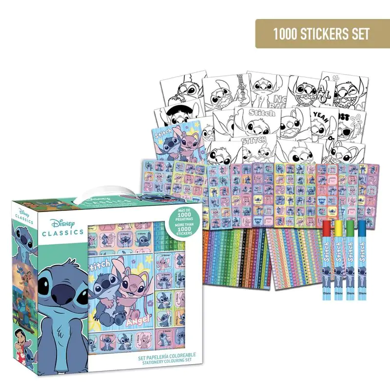 Disney Stitch Aufklebers Set 1000St termékfotó