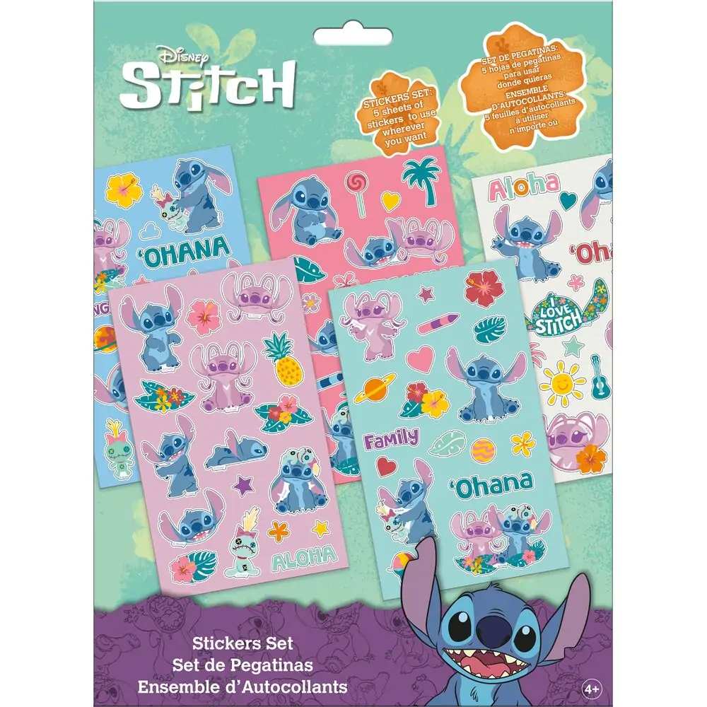 Disney Stitch Aufkleberset Produktfoto