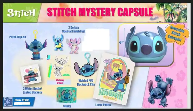 Disney Stitch Überraschungskapsel 22,5cm termékfotó