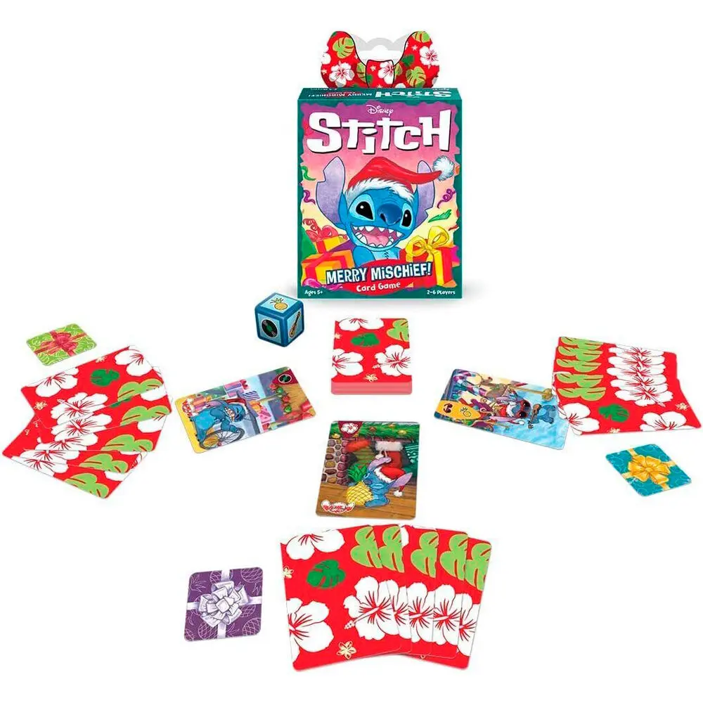 Englische Version Disney Stitch Merry Mischief Kartenspiel Produktfoto
