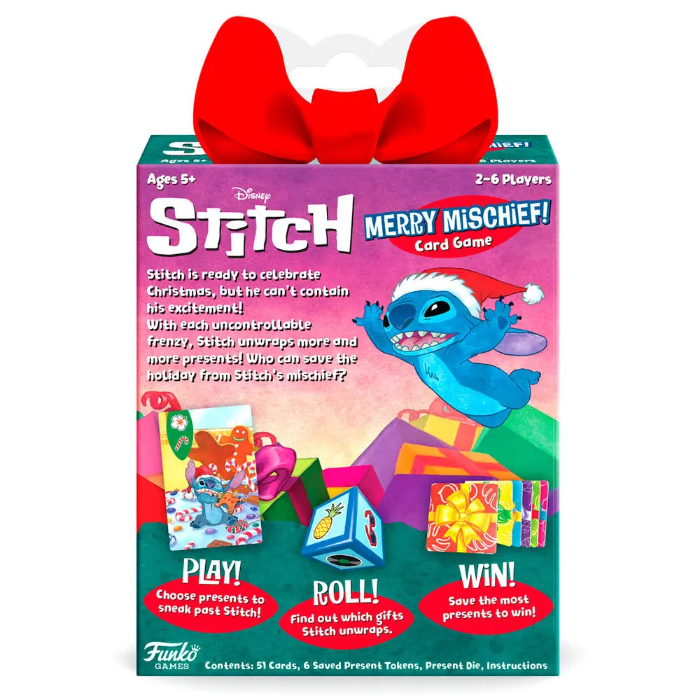 Englische Version Disney Stitch Merry Mischief Kartenspiel Produktfoto