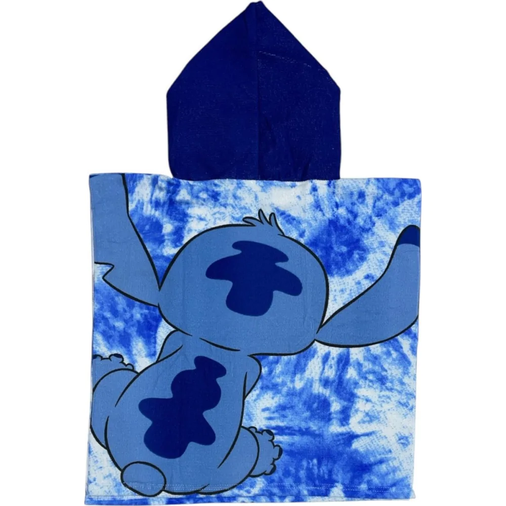 Disney Stitch Microfaser Poncho Handtuch Produktfoto