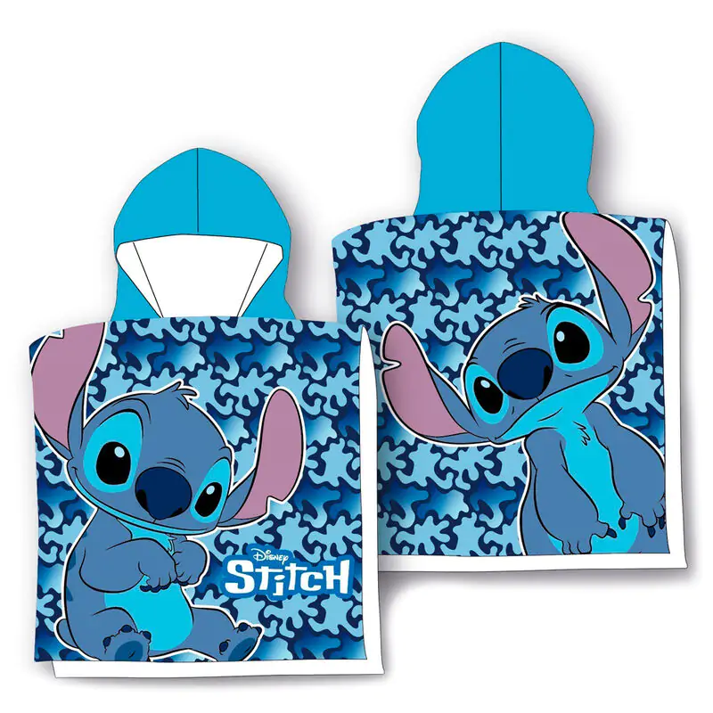 Disney Stitch Microfaser Poncho Handtuch termékfotó