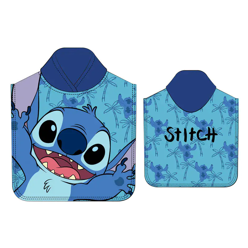 Disney Stitch Microfaser Poncho Handtuch termékfotó