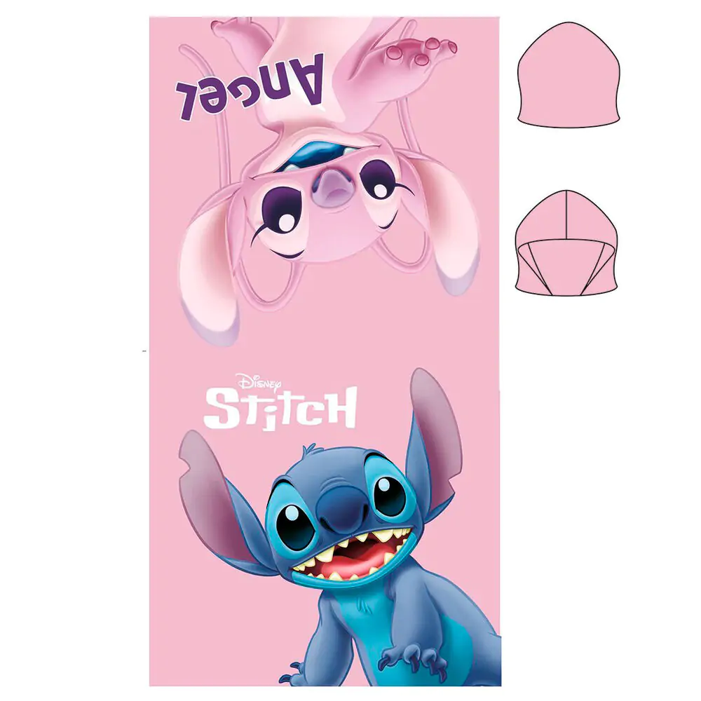 Disney Stitch Microfaser Poncho Handtuch termékfotó