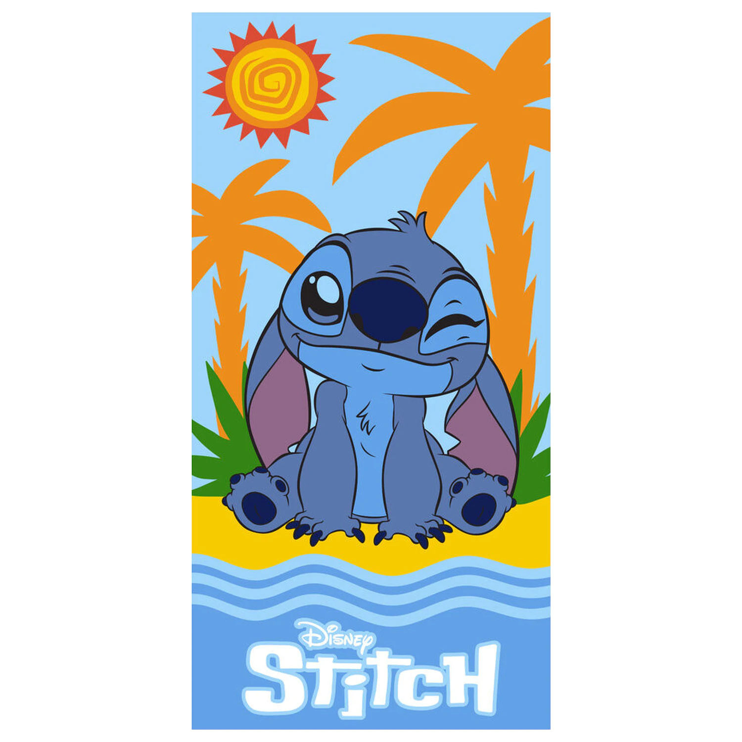 Disney Stitch Mikrofaser Strandtuch Produktfoto