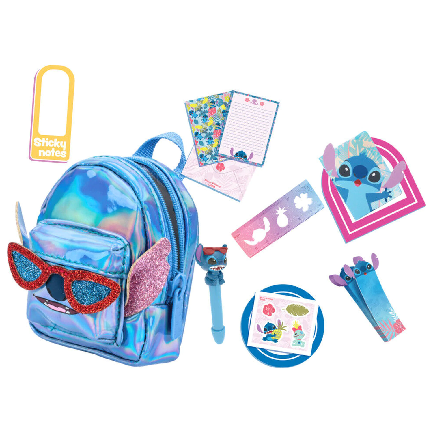 Disney Stitch mini Rucksack mit Zubehör Produktfoto