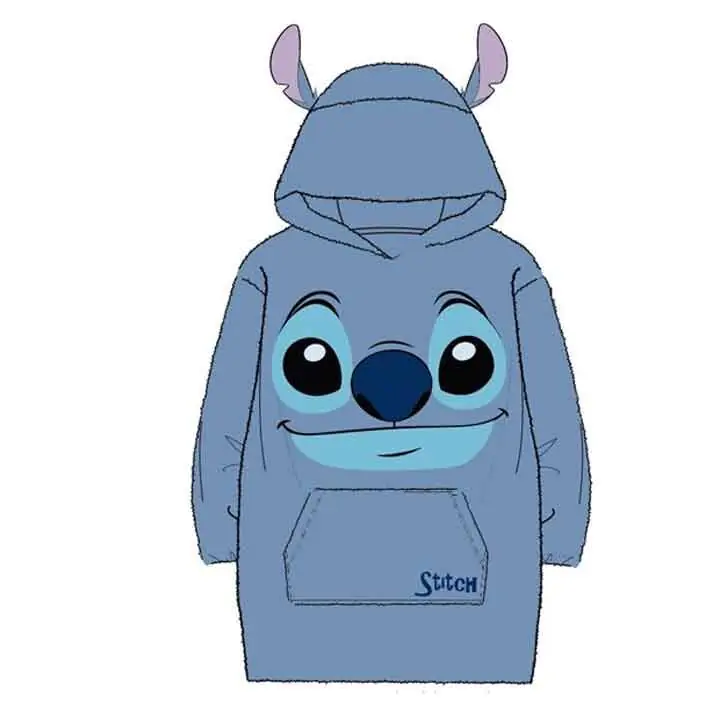 Disney Stitch oversize Sweatshirt Mantel für Erwachsene, Koralle Produktfoto