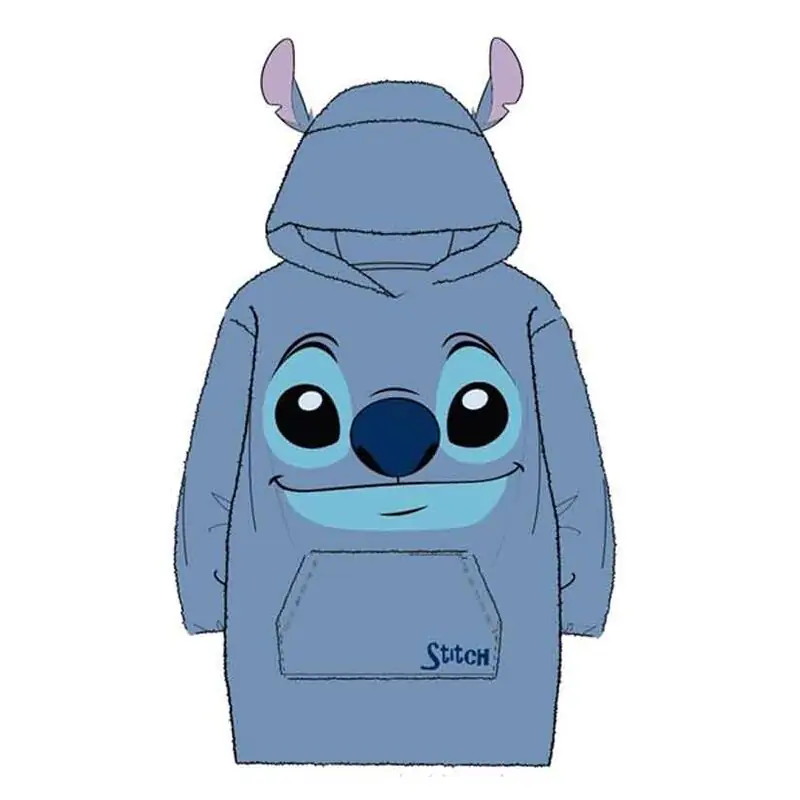 Disney Stitch Oversize Sweatshirtmantel für Kinder Koralle Produktfoto