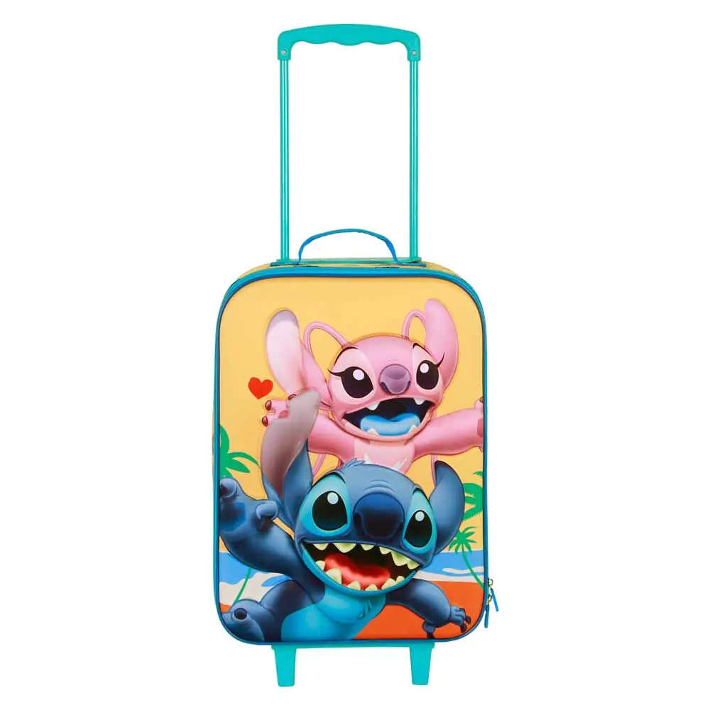 Disney Stitch Ocean 3D Trolley Koffer 52cm Produktfoto