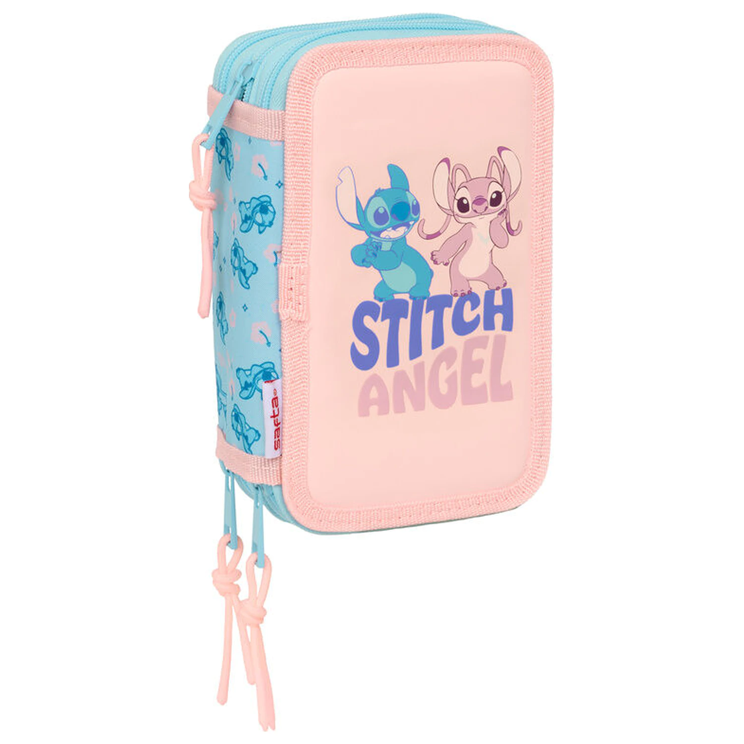 Disney Stitch Ohana dreifaches Federmäppchen 37-teilig Produktfoto