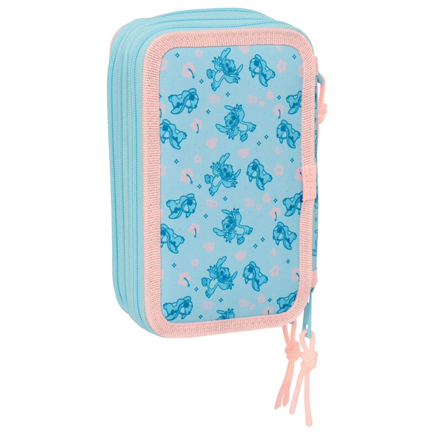 Disney Stitch Ohana dreifaches Federmäppchen 37-teilig Produktfoto