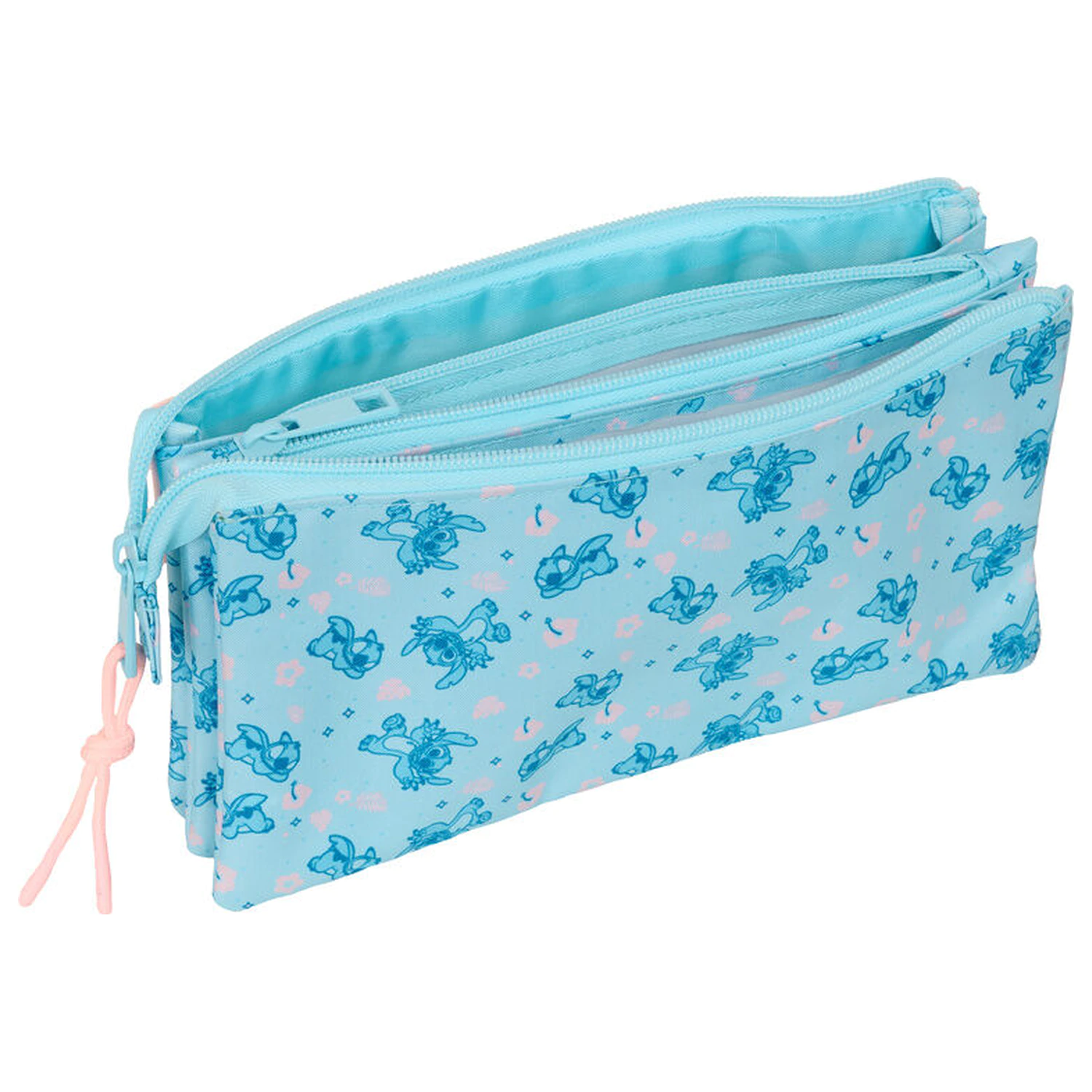 Disney Stitch Ohana dreifaches Federmäppchen Produktfoto