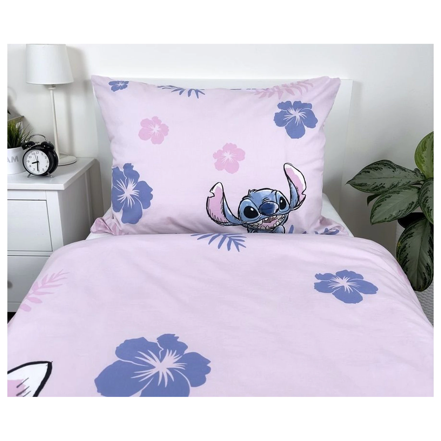 Disney Stitch Pink Bettbezug Produktfoto