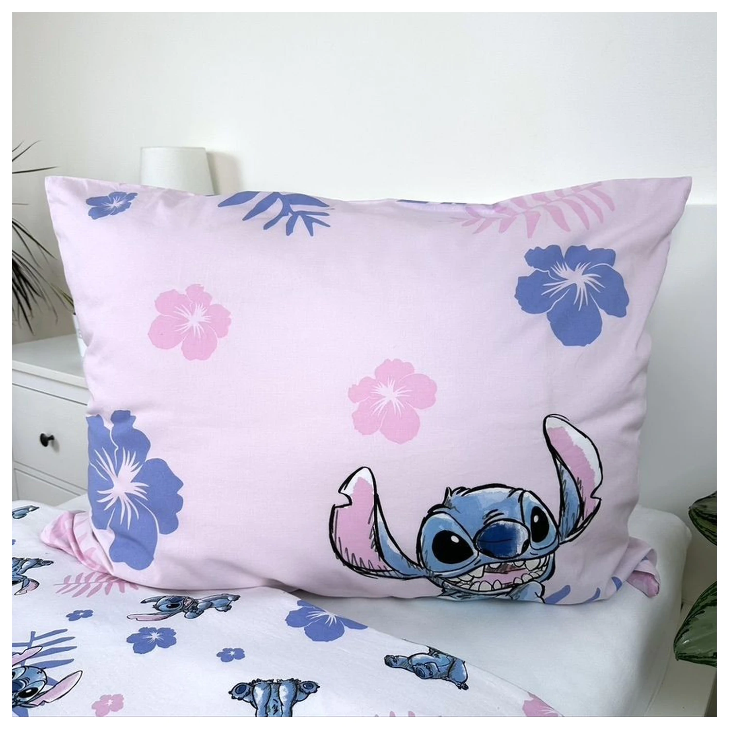 Disney Stitch Pink Bettbezug Produktfoto