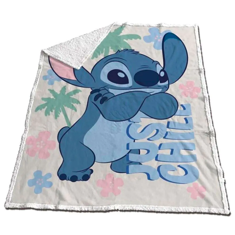 Disney Stitch Sherpa Korallendecke 130x170cm termékfotó