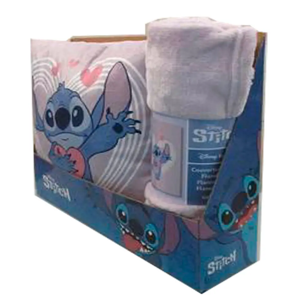 Disney Stitch Korallendecke + Kissen set Produktfoto