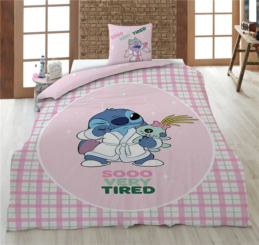 Disney Stitch Polycotton Bettbezug Bettdecke 90cm Produktfoto