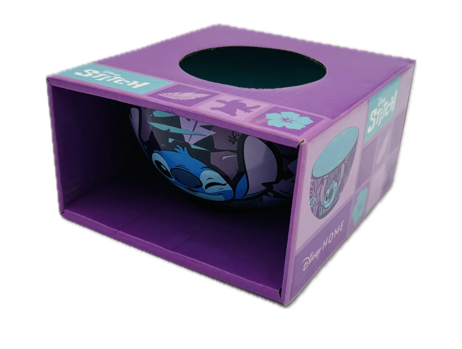 Disney Stitch Purple Flower Keramik Schüssel 600ml Produktfoto
