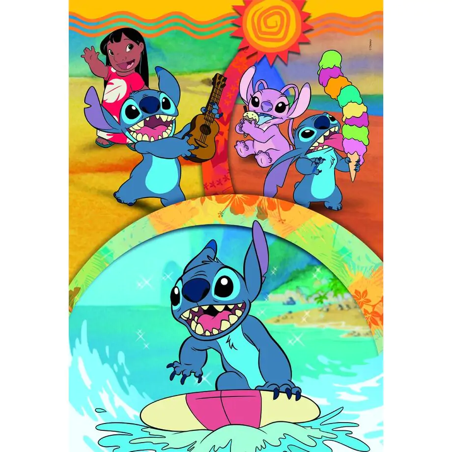 Disney Stitch Puzzle 104St Produktfoto