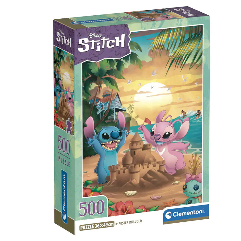 Disney Stitch Puzzle 500St Produktfoto