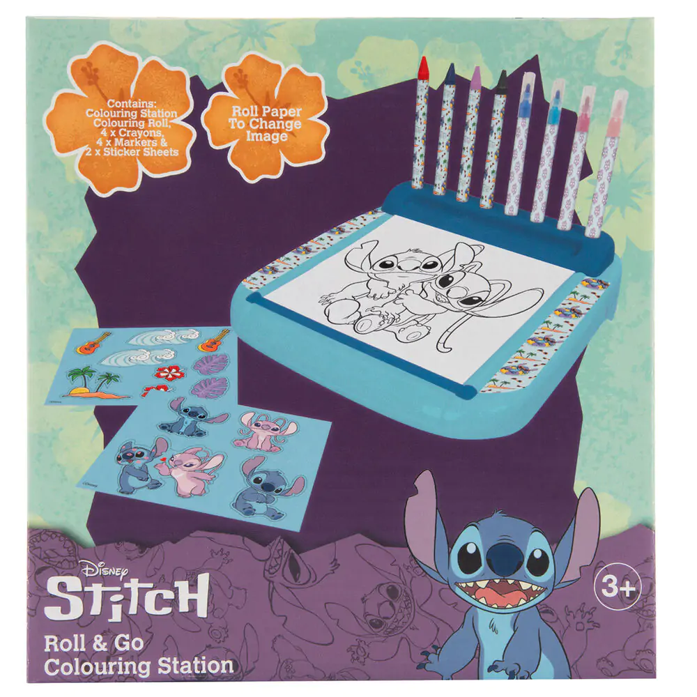 Disney Stitch Roll- und Go Malstation Produktfoto