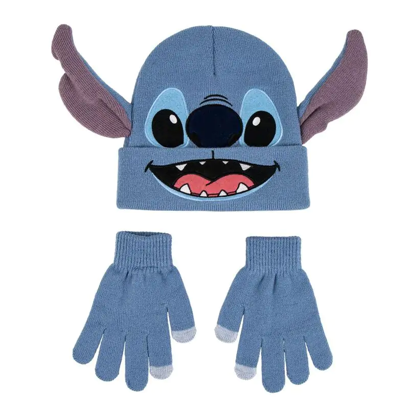 Disney Stitch Mütze und Handschuhe Set Produktfoto