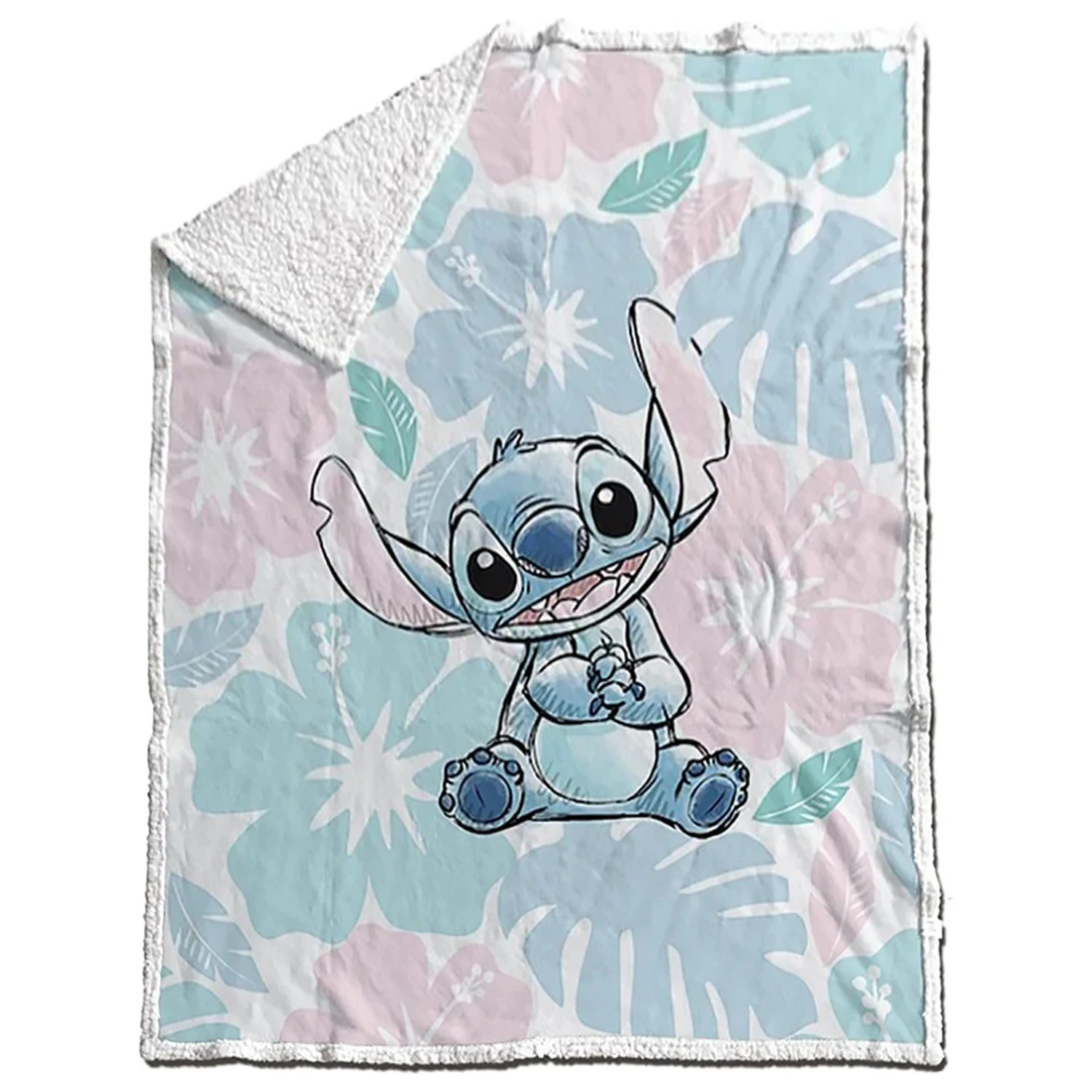 Disney Stitch Settle Sherpa-Decke Produktfoto