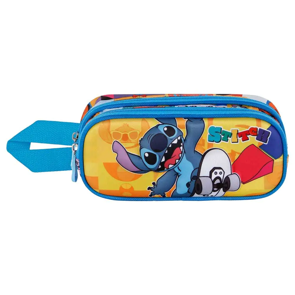 Disney Stitch Skater 3D Doppeltes Mäppchen Produktfoto