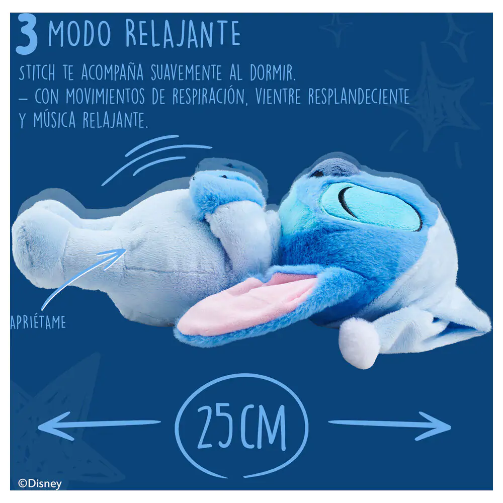 Disney Stitch Sleepy Plüschtier 31cm mit Sound Produktfoto