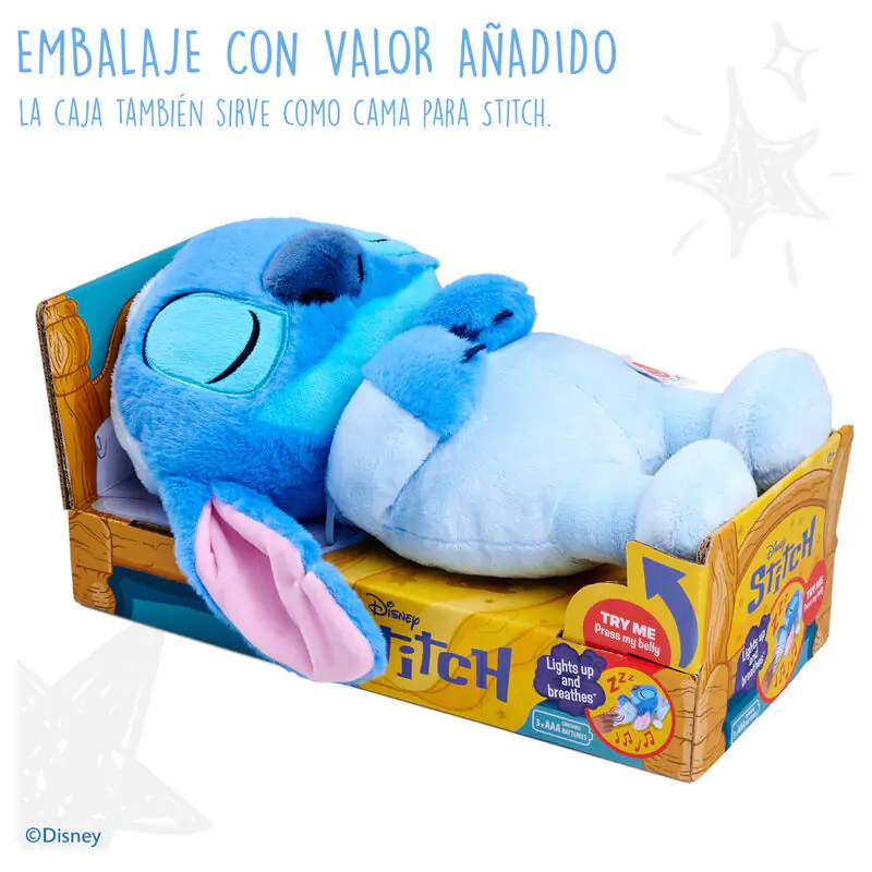 Disney Stitch Sleepy Plüschtier 31cm mit Sound Produktfoto