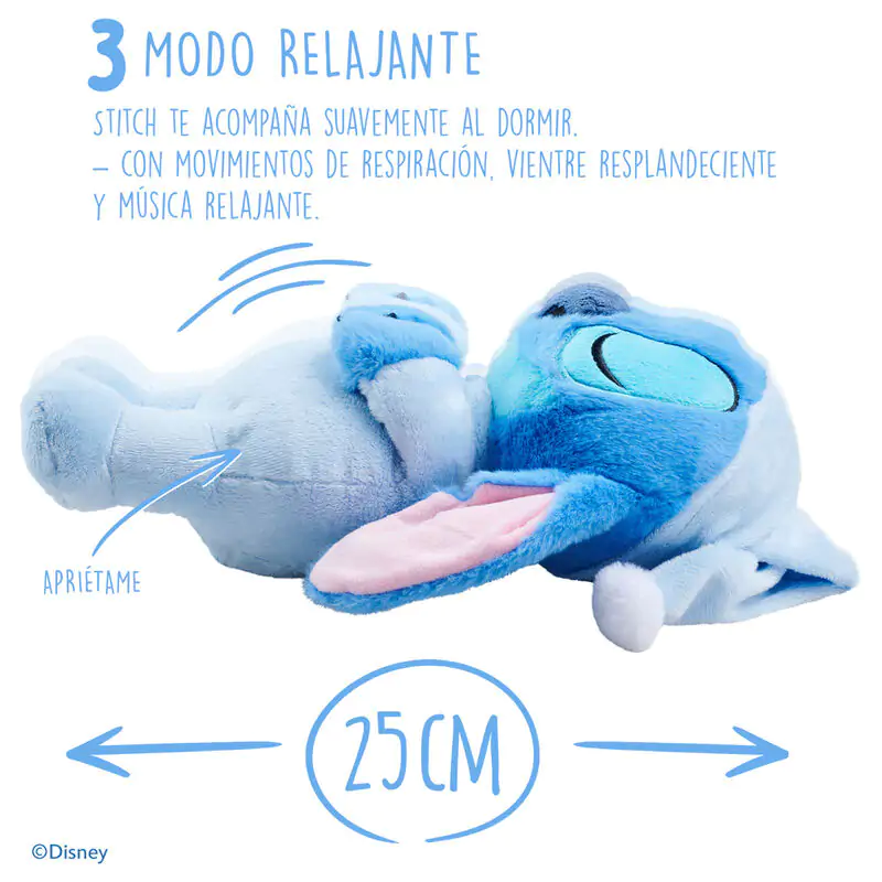 Disney Stitch Sleepy Plüschtier 31cm mit Sound Produktfoto