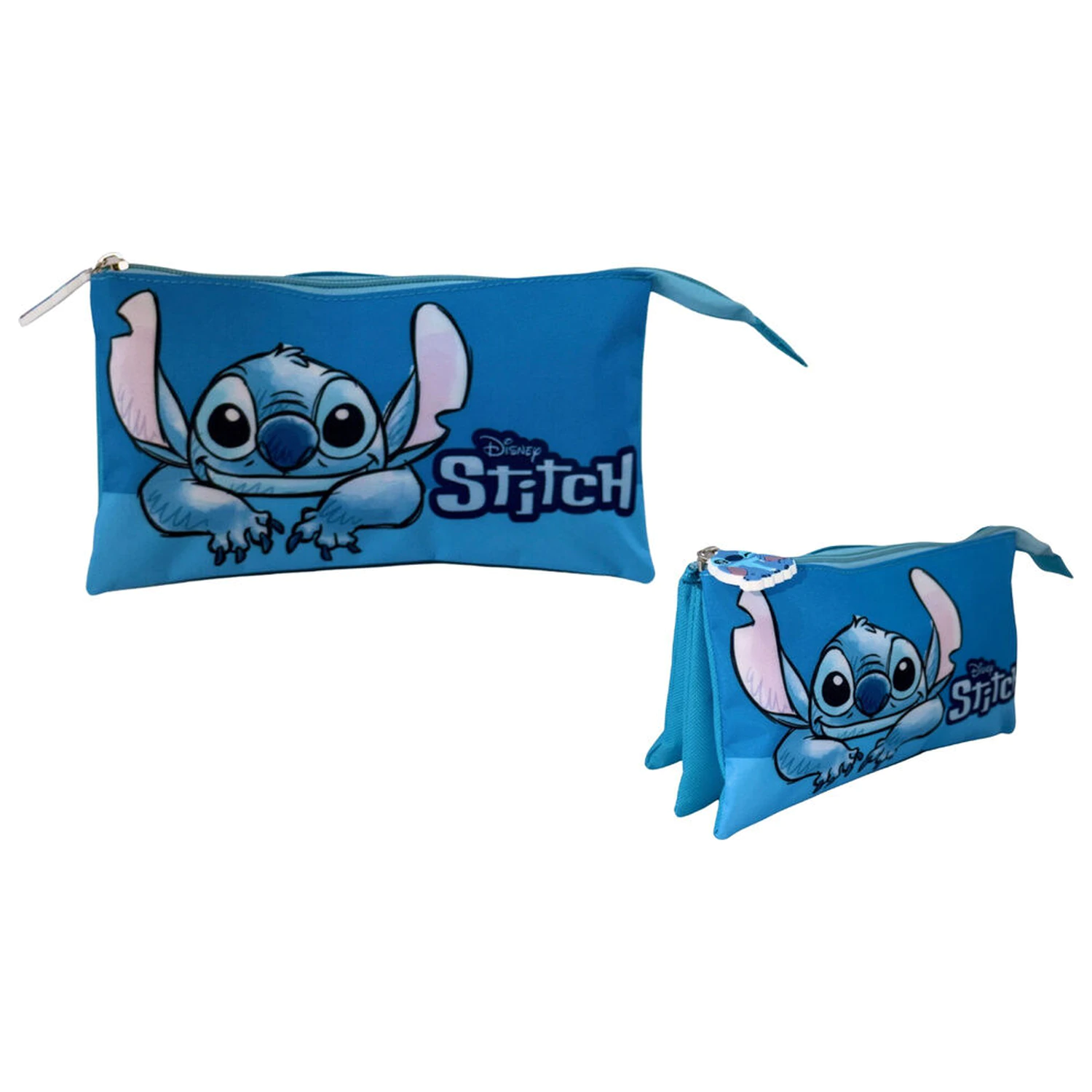Disney Stitch Smile Dreifach-Federmäppchen Produktfoto