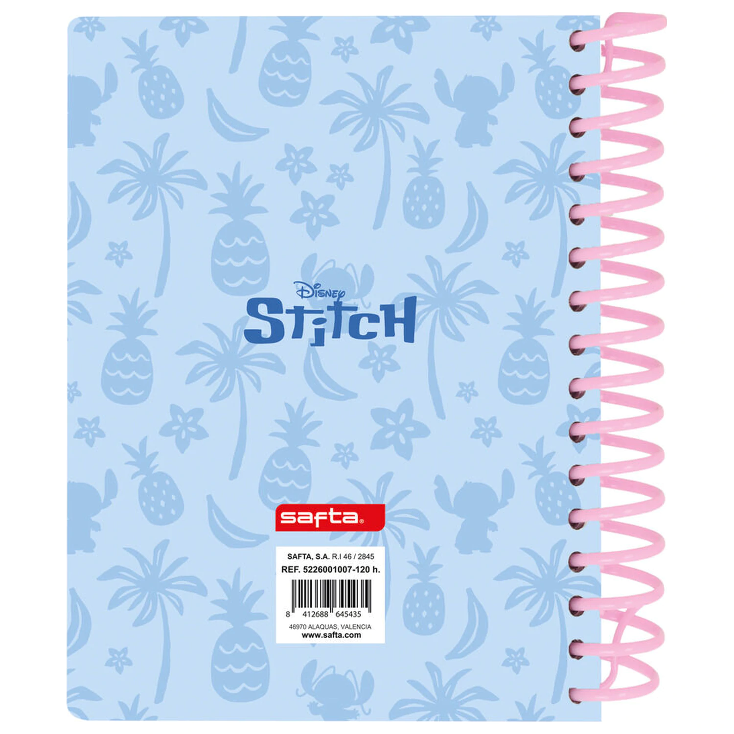 Disney Stitch Squishy Notizbuch Produktfoto