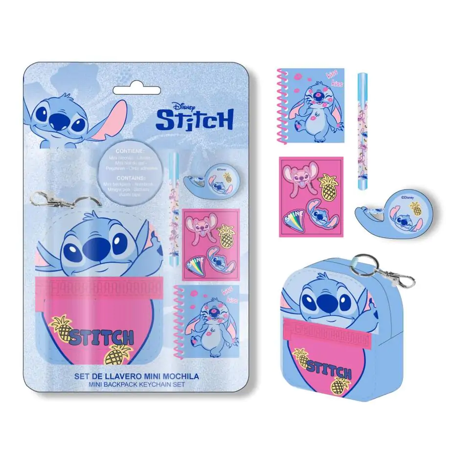 Disney Stitch Mini-Tasche und Schreibwaren-Set Produktfoto