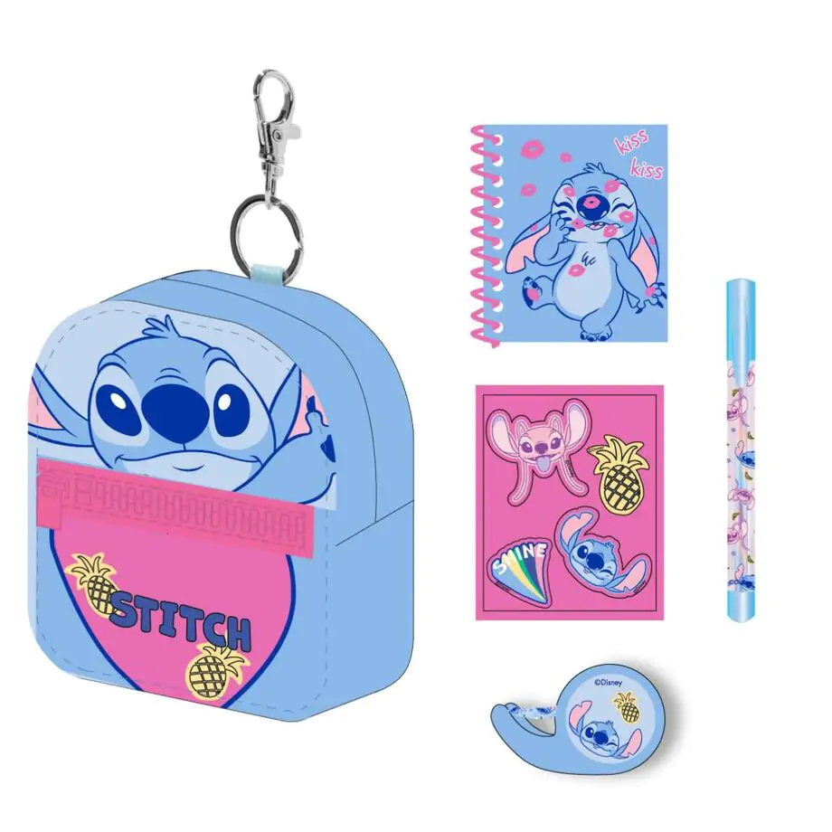 Disney Stitch Mini-Tasche und Schreibwaren-Set Produktfoto