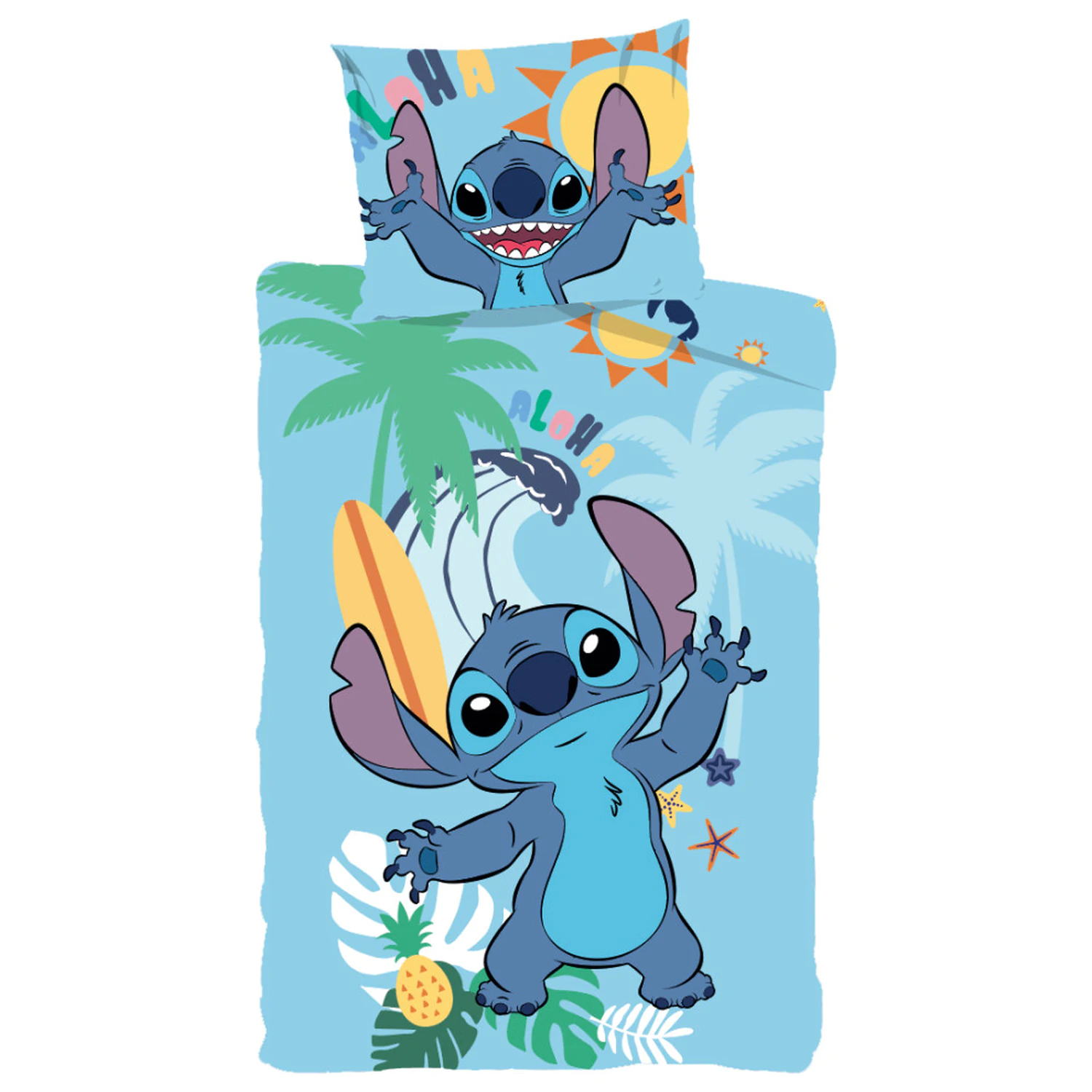 Disney Stitch Sommer Bettbezug Produktfoto