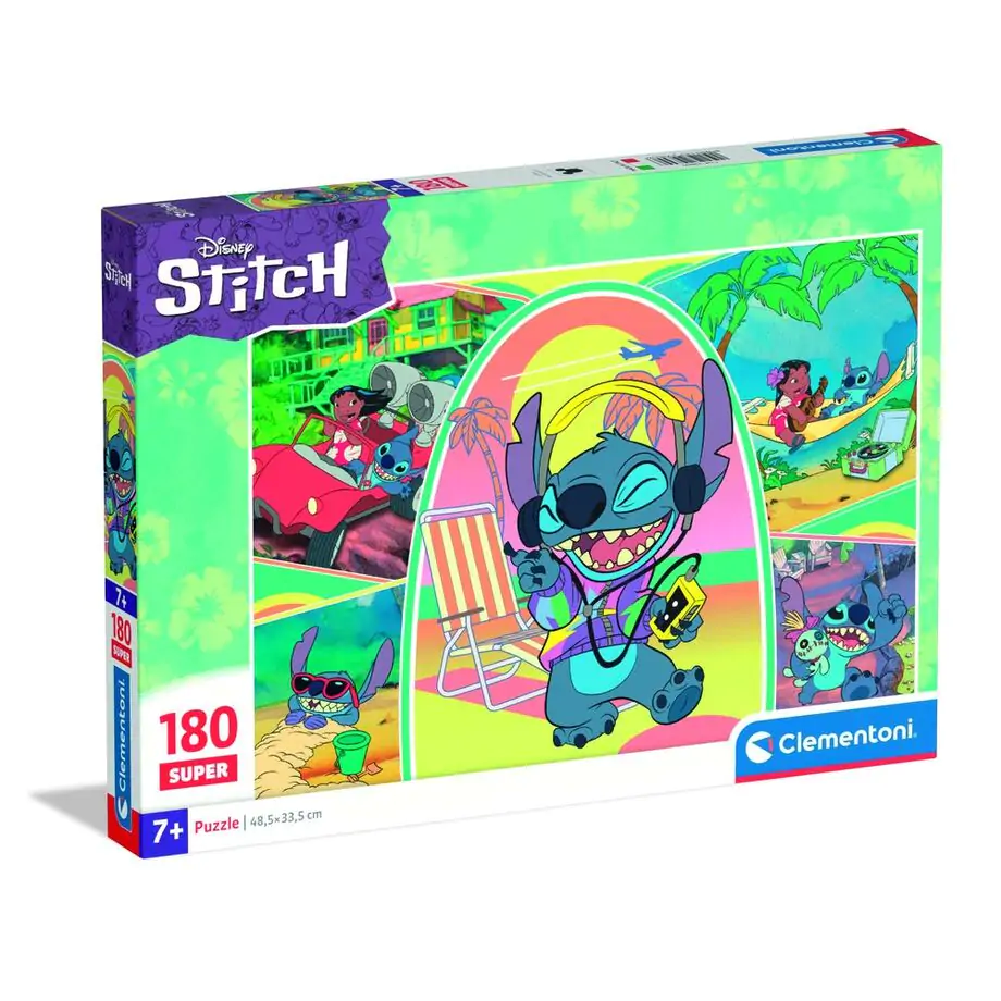 Disney Stitch super Puzzle 180St Produktfoto