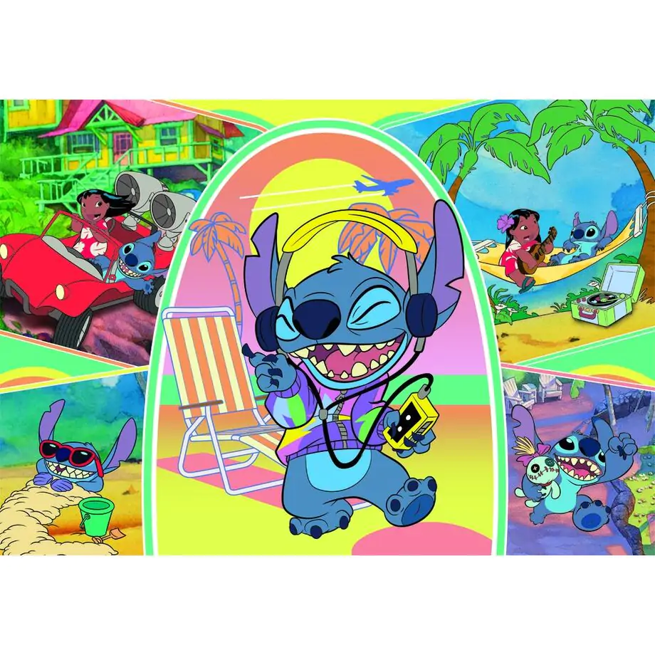 Disney Stitch super Puzzle 180St Produktfoto