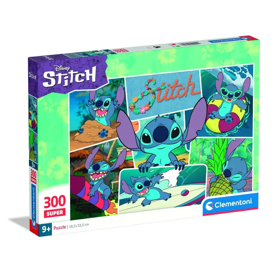 Disney Stitch super Puzzle 300St Produktfoto