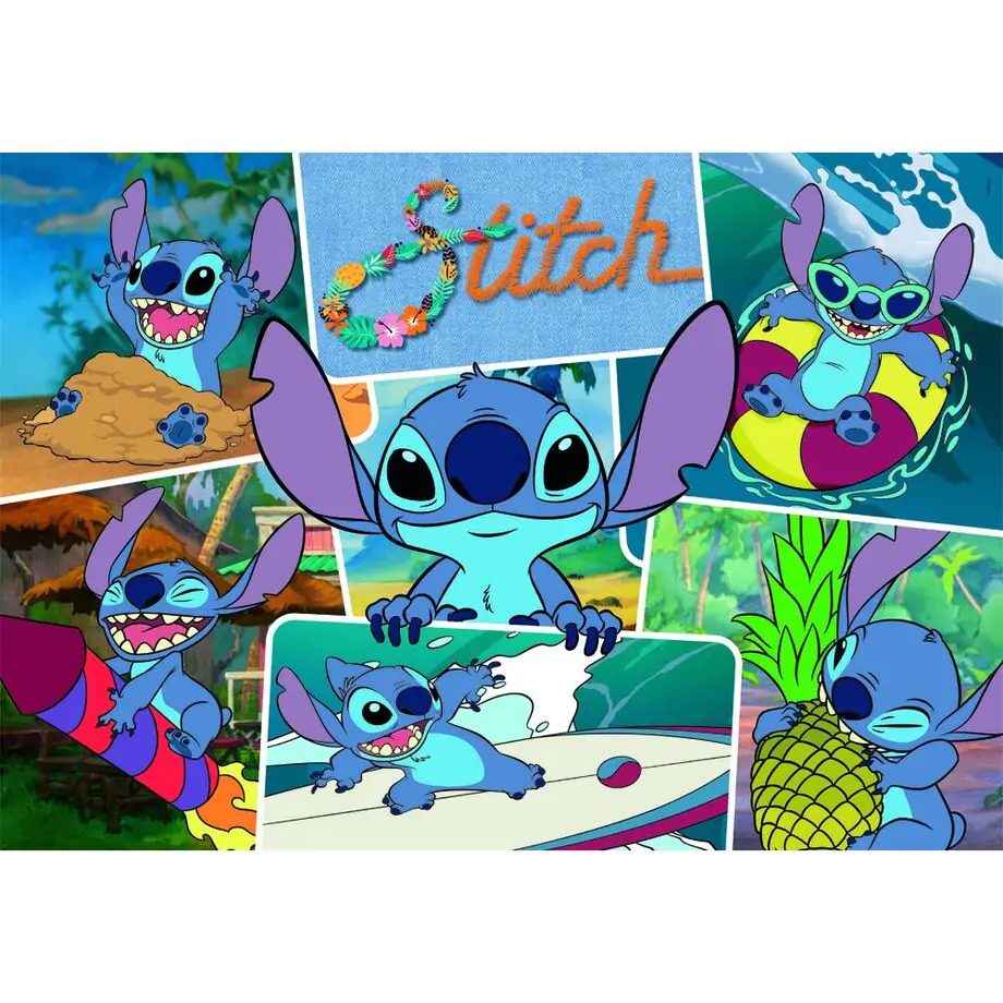 Disney Stitch super Puzzle 300St Produktfoto