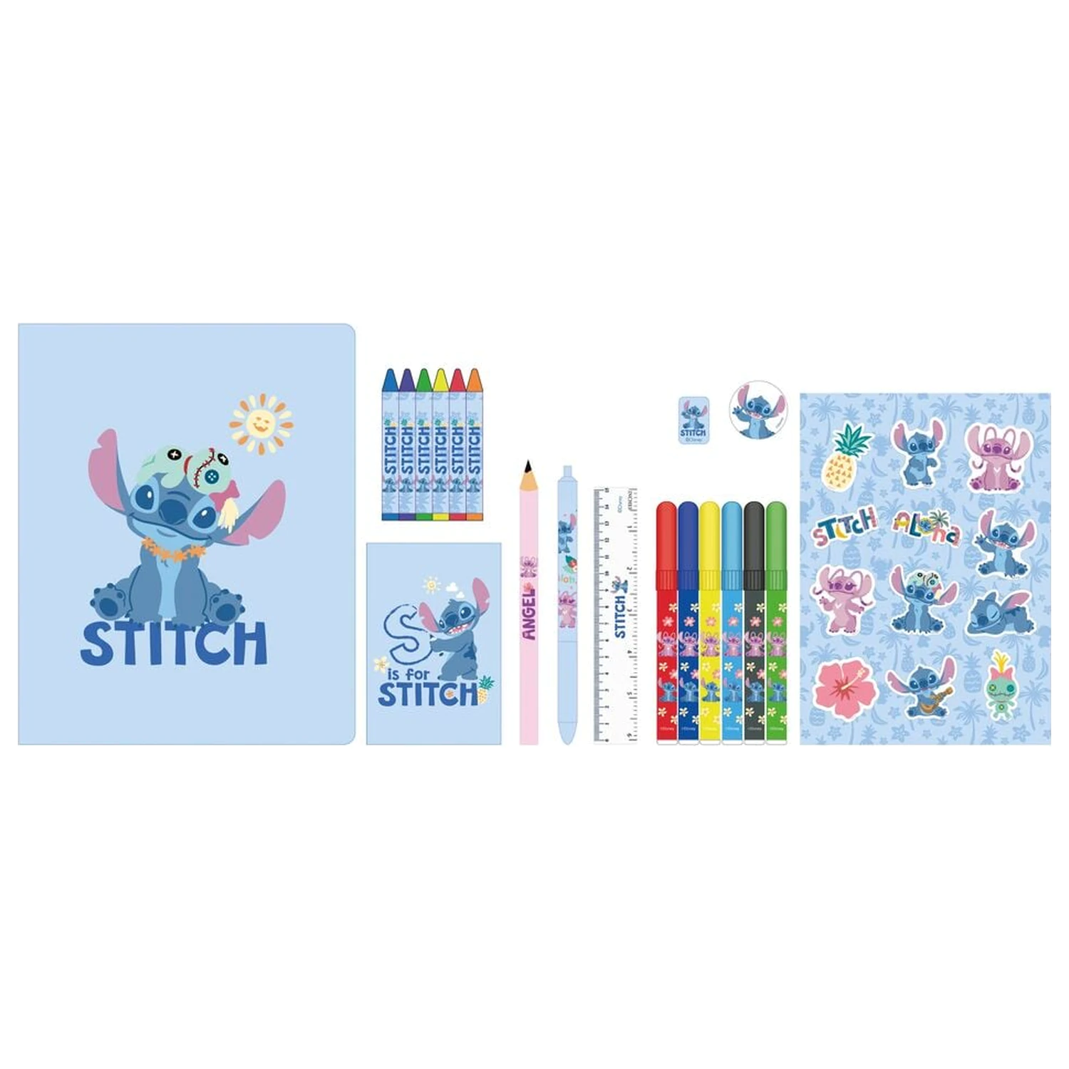 Disney Stitch Aktivitäts-Set 31-teilig Produktfoto