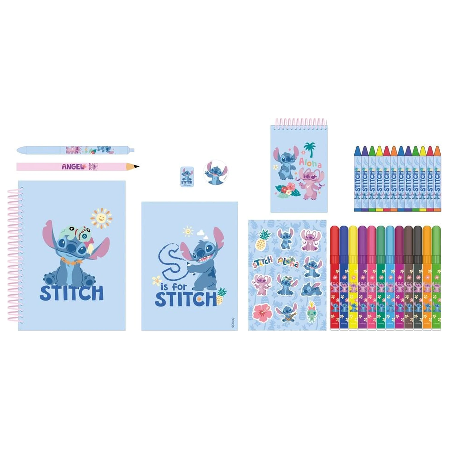 Disney Stitch Aktivitäts-Set 43-teilig Produktfoto