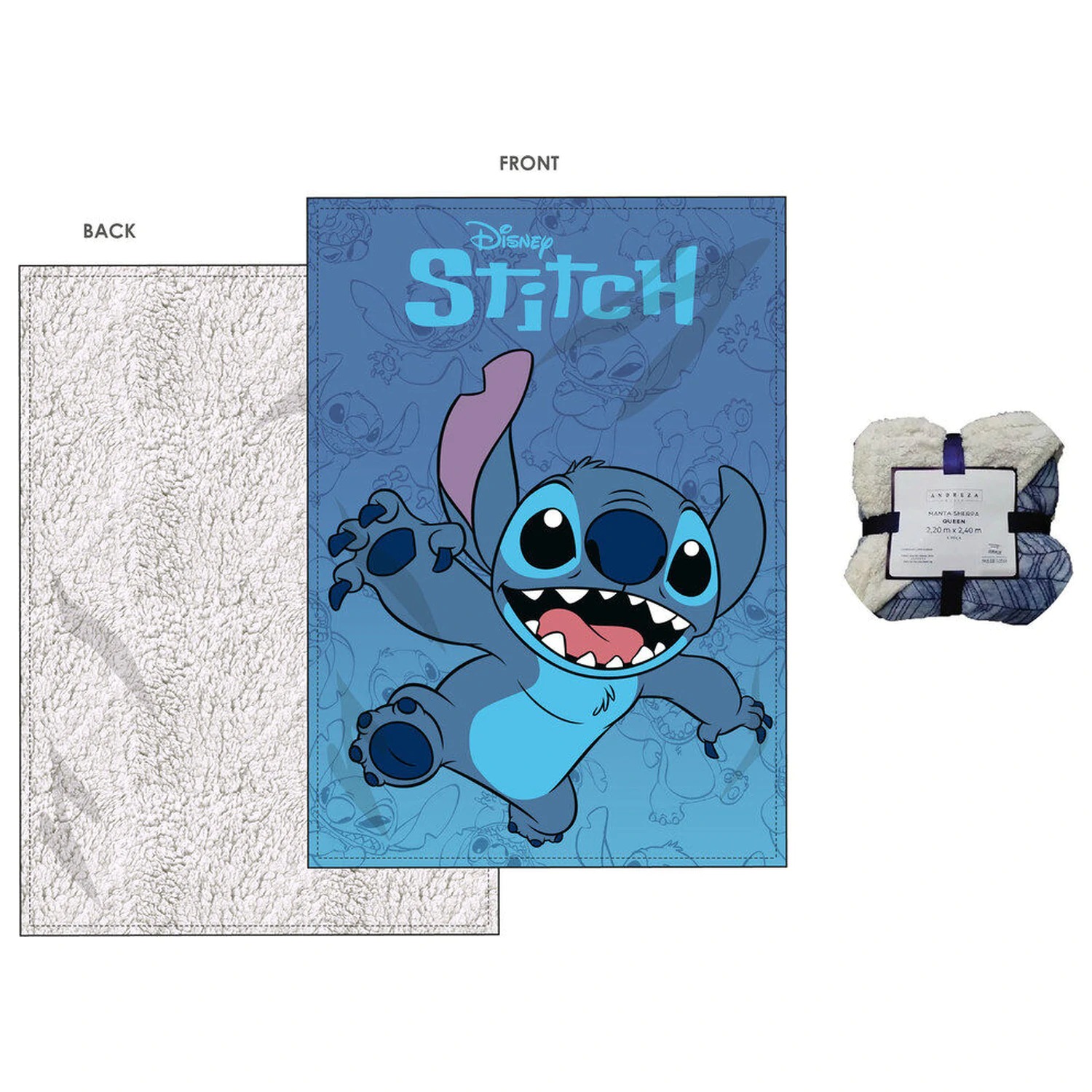 Disney Stitch Decke Produktfoto